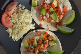 Place rolled tortillas seam side down on a baking sheet. Baja Mahi Mahi Aka Dorado Fish Tacos A German In Seattle