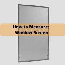 They also can use a number of different hardware options, and your screen size will always be smaller than your window. Measuring Faq How To Buy Replacement Window Screens Metro Screenworks