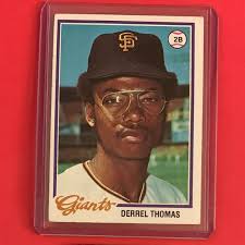 Derrel Thomas #194 1978 Topps Baseball Trading Card