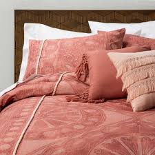 Shop 32 top x long twin comforter and earn cash back all in one place. Jessamine Pom Trimmed Comforter Set Rose Opalhouse Target