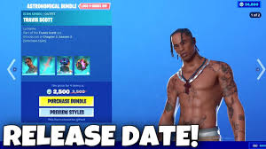 Another big musical crossover is coming to fortnite: Travis Scott Return Release Date In Fortnite Item Shop How To Get Travis Scott Skin Alltolearn Blog