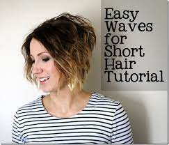 Today i'm showing you how to get these super easy and effortless beach waves! Easy Waves For Short Hair Tutorial One Little Momma