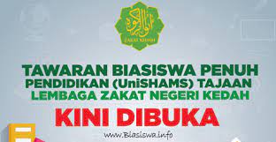 Biasiswa 2018 biasiswa bagi diploma. Biasiswa Penuh Pendidikan Unishams Tajaan Lembaga Zakat Negeri Kedah Biasiswa Info
