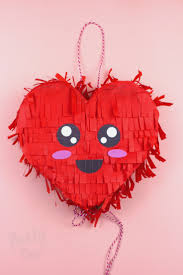 Mini Pinatas Para San Valentin Partypop Diy