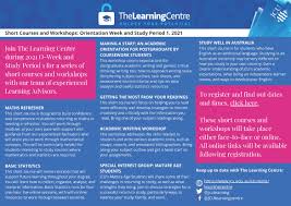 Short Courses And Workshops Jcu Australia