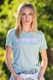 Imperfect Tee Teal The Light Blonde T Shirt Tee Tank Soft Graphic Design Faith Christian Look Outfit Ensemble Women S Fashio Tees She Is Clothed Tank Tees