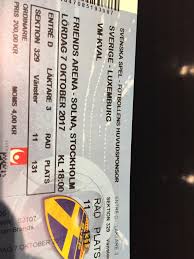 Kvalet till vm 2022 spelas i sin helhet under 2021. Sverige Luxemburg 7 Okt Vm Kval Friends Arena In 172 33 Sundbyberg Fur 400 00 Sek Zum Verkauf Shpock De