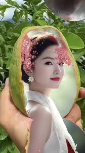 Trái ổi xanh trên cành anh mới hái