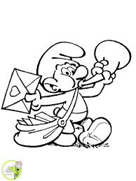 10 magnificient coloriage les schtroumpfs pics schtroumpf de camion courrier