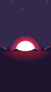 Minimal Sunset Hd Iphone Wallpaper Vaporwave Wallpaper Minimalist Wallpaper Minimal Wallpaper