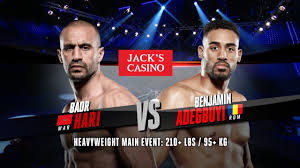 Karaev got replaced by tyrone spong. Glory 76 Badr Hari V Benjamin Adegbuyi Youtube
