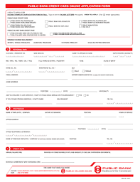 1 personal data public bank credit card online application form 2 profession 4 emergency contact 3 credit data 5 personal the bank shall reserve the absolute right to approve or reject my/our application as the other debt collection agent, companies which are. Fillable Online Online App Form Cendric Ai Fax Email Print Pdffiller