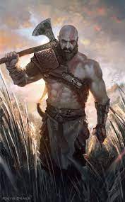 Old Man Kratos Raivis Draka God Of War Kratos God Of War War Art
