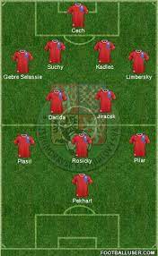 Czech Republic National Teams Football Formation