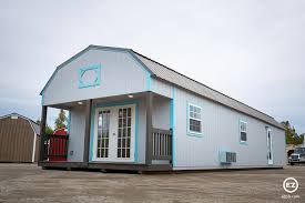 +what is the square footaga os a 16x40 building /. 16x52 Lofted Barn Ez Portable Buildings Tiny Homes Facebook