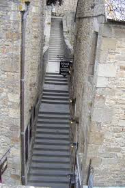 Escaliers Du Mont Saint Michel France Mont Saint Michel Mt St Michel Le Mont St Michel
