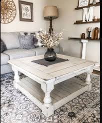 Living Room Table In 2020 Farmhouse Living Room Furniture Living Room Coffee Table Farm House Living Room