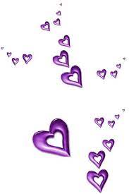 Purple Decorative Hearts Ornaments Png Clipart Gif Efekt Red Heart Tattoos Colorful Heart Clip Art