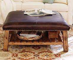 Ideal carpet made of two contrasting colors is what i love the most! The 40 Most Beautiful Coffee Tables Ever Leather Ottoman Coffee Table Leather Coffee Table Upholstered Coffee Tables