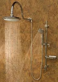 The Aqua Rain Shower System Replaces Your Existing Shower Head With An Oversized Rain Shower Head Adjus Rain Shower System Rain Shower Bathroom Shower Systems