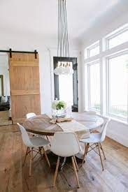 Accent your living room with a coffee, console, sofa or end table. Pin By Marcela Pessoa Freitas On Home Modern Farmhouse Dining Room Farmhouse Dining Room Table Round Dining Table Modern