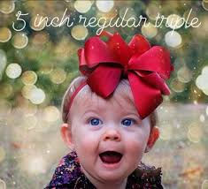 Monthly milestone bows for babies