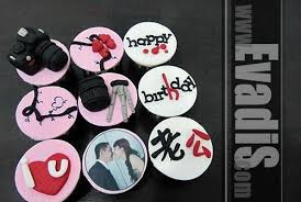 Birthday Cake Ideas For Husband And Wife Pictures For Overall Cupcakes Design For Husband From Lovely Wife Cupcake Designs Cupcakes Cupcake Cakes