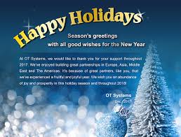 Government agencies are closed every saturday and sunday in most of malaysia, while in kedah, kelantan, johor and terengganu they are closed every friday and saturday. Ot Systems Wishes You A Wonderful Holiday Season News About Ot Systems Ethernet Over Coax Ethernet Extenders Industrial Ethernet Switches Poe Media Converters Transmission Solutions For Ip Surveillance
