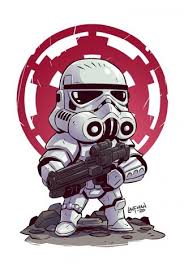 Search free stormtrooper wallpapers on zedge and personalize your phone to suit you. Download Star Wars A Cute Stormtrooper With A Gun Artwork Wallpaper Cellularnews