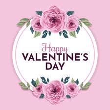Happy Valentine S Day With Beautiful Flower Frame 1978618 Vector Art At Vecteezy