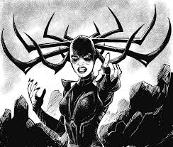 Ragnarok Hela Marvel Drawings Thor Art Marvel Villains There are many female lords. pinterest