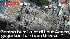 Korban gempa sulawesi pada 15 januari 2021 sebanyak 67 orang tewas di mamuju dan 11 di majene. Terkini Gempa Bumi Kuat Di Laut Aegea Gegarkan Turki Dan Greece Youtube
