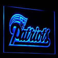 Like the rams, the chargers first unveiled their new logo, which includes a. New England Patriots Logo 3d Neon Sign Gear Gump