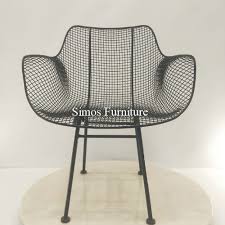 Shop patio furniture at amazon. Black Metal Wire Outdoor Dining Chair Wire Garden Chair 040 Yoursfurniture