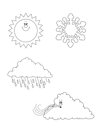 Coloring pages for children : Striking Image Regarding Printable Weather Preschool Coloring Pages Weather Kindergarten Weather Worksheets