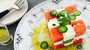 Better Than Olive Garden Alfredo Sauce Recipe Food Com Recipe Watermelon Dessert Watermelon Feta Salad Summer Salads With Fruit