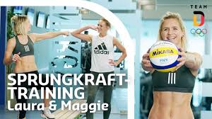Doch am ende einer schwierigen. Team Workout Mit Laura Ludwig Und Maggie Kozuch Trainingshelden Youtube