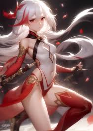 AI created houkai 3rd fu hua porn pictures by 晰帅sama about pixiv(ピクシブ)  rose_petals(薔薇花弁) - 同人图集_同人hentai图