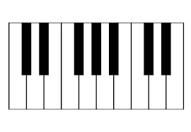 Das folgende bild stellt dir die tigermama kostenlos zum download, ausdruck und gebrauch zur. Klaviertastatur Auch Fur Keyboards Musik Fur Kinder