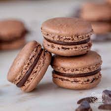 Chewy Chocolate Macaron Recipe Recipe Macaron Recipe Chocolate Macaron Chocolate Macaron Recipe