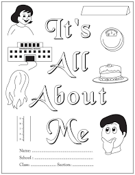 Color mandala, and other shapes take it from play at. All About Me Coloring Page Coloring Home