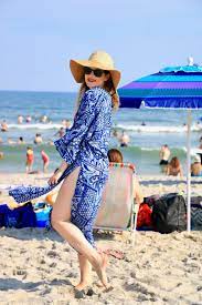 Beach Outfit Coverup Floppy Straw Hat Sunglasses One Piece Beach Outfit Fashion