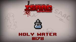 Binding of isaac holy water