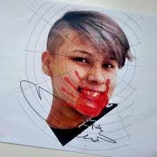 Hand made beaded earrings.