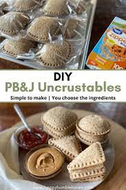 Homemade Pb J Uncrustables Happy Humble Haven Recipe In 2021 Diy Snacks Homemade Snacks