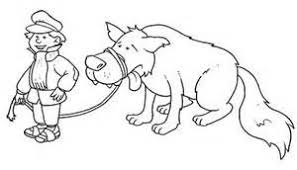 Peter And The Wolf Colouring Pages Page 2 Coloring Pages Peter Wolf Wolf