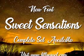 Sweet sensation delicious indigenous jollof rice and boiled spices catfish on the side. Sweet Sensations Font Billy Argel Fontspace
