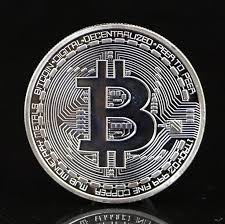 New Plated Silver Bitcoin Coin Collectible Btc Coin Art Collection Gift Physical Coin Art Souvenir Art Bitcoin