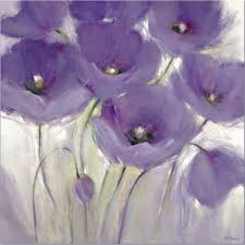 Soothing Color Flower Painting Canvas Art Flower Painting