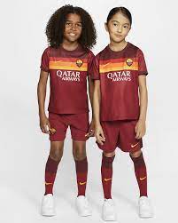 The latest tweets from as roma (@officialasroma). A S Roma 2020 21 Home Fussballtrikot Set Fur Jungere Kinder Nike De